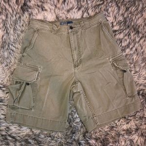 Light Olive Green Polo Ralph Lauren Cargo Shorts